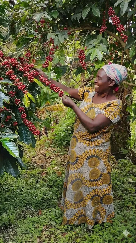 Uganda Green Coffee Beans - Mama Betty - UG30 [60KG BAG]